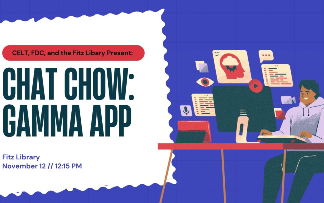 Chat Chow Professional Development Series Returns